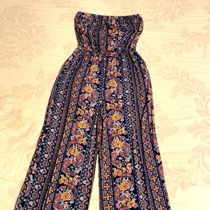 One piece jumpsuit with pockets